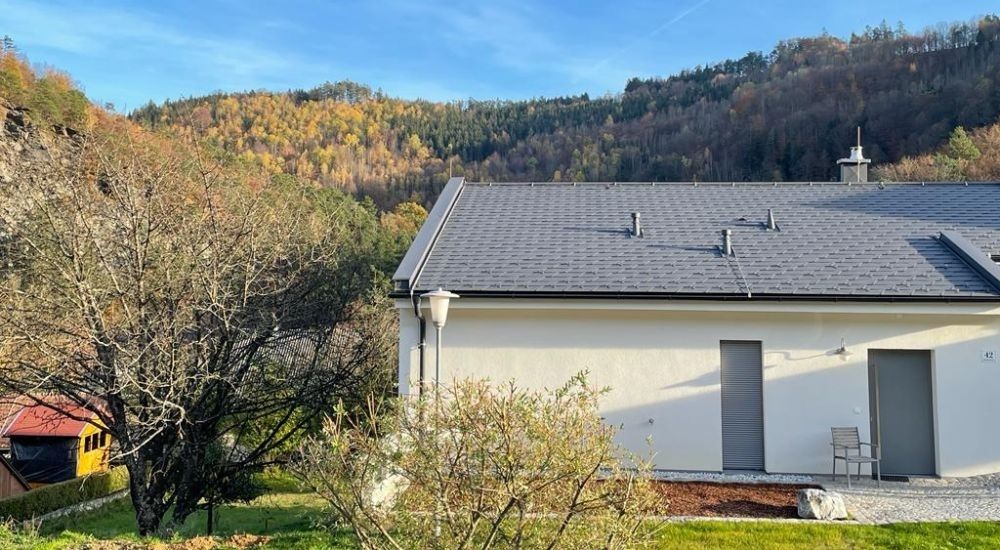 neubau einfamilienhaus hohenstein bei gfoehl aussenansicht